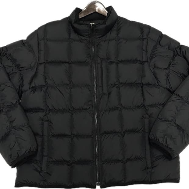ll bean 블랙 구스 다운 점퍼 L