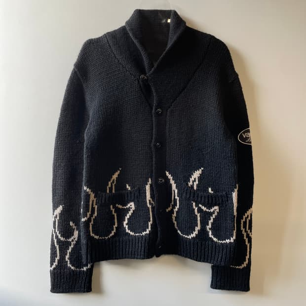 밴슨 플레임 울 코위찬 가디건