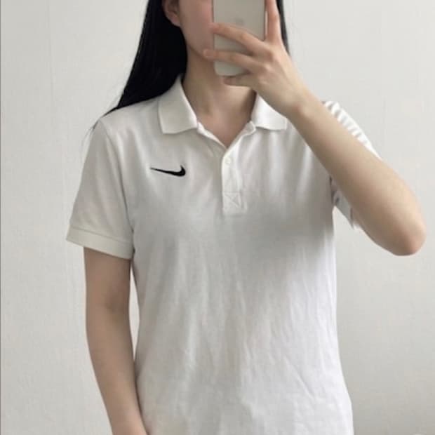 [S급] 깔끔💙 나이키 화이트 카라티 M