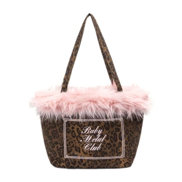 베이비메탈클럽 샤기백 버터 핑크