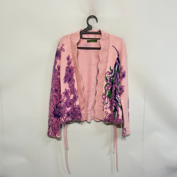 오일릴리 니트 가디건 S 