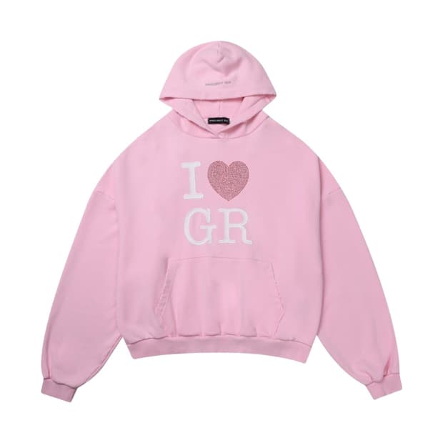 프로젝트gr I❤️GR 핑크 후드 