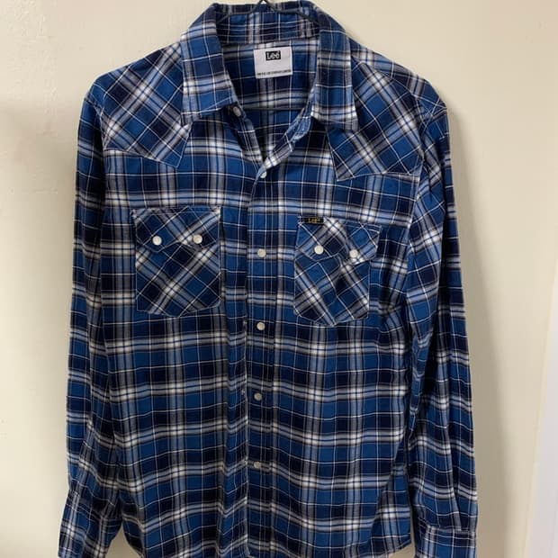 Lee 체크 셔츠
