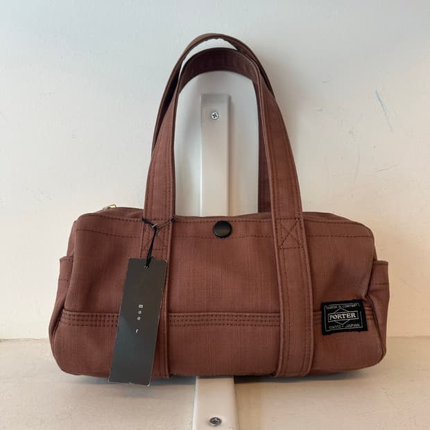 PORTER cylinder bag mini pink