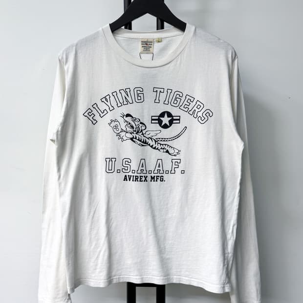 아비렉스 U.S.A.A.F 플라잉 타이거 롱슬리브