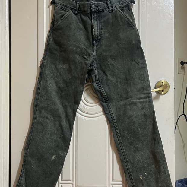 칼하트 WIP 카펜터 팬츠