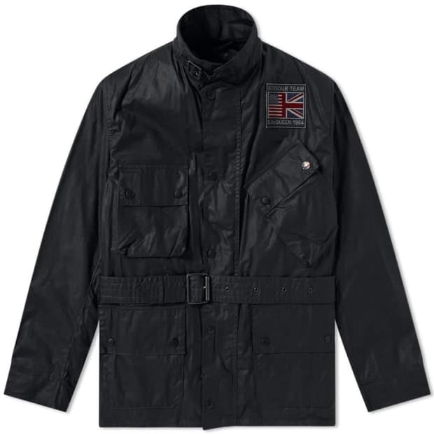 바버 인터네셔널 A7 스티브맥퀸 조슈아 왁스 자켓