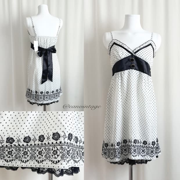 white dot lace one-piece
