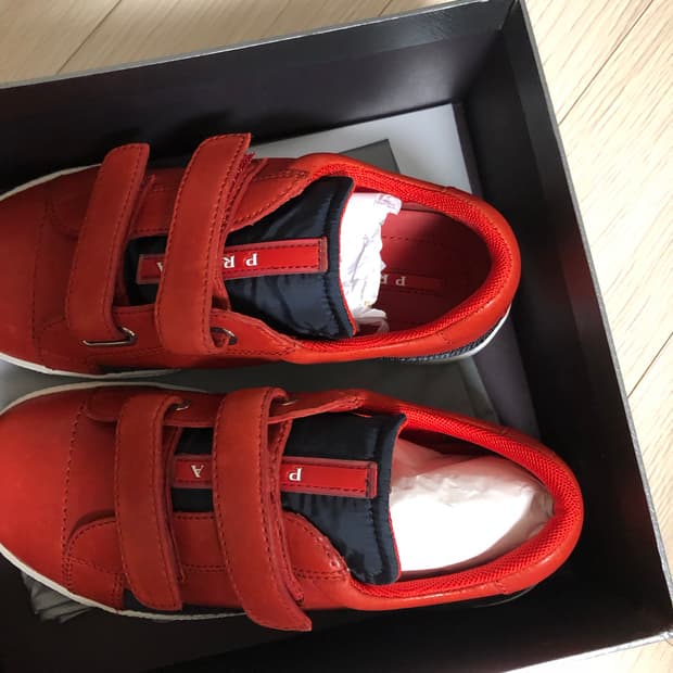 프라다 스포츠 키즈 스니커즈 200mm