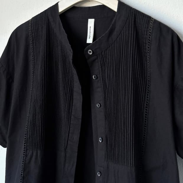 Natural cotton design loose shirt top