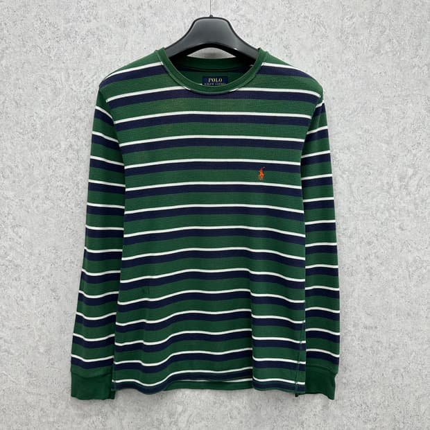 95 폴로 랄프로렌 남자 와플 롱슬리브 긴팔 티셔츠