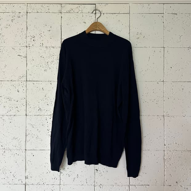 XL 자라 네이비 니트