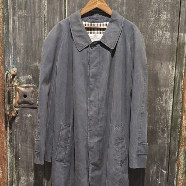 90s Aquascutum of London Balmacaan Coat 