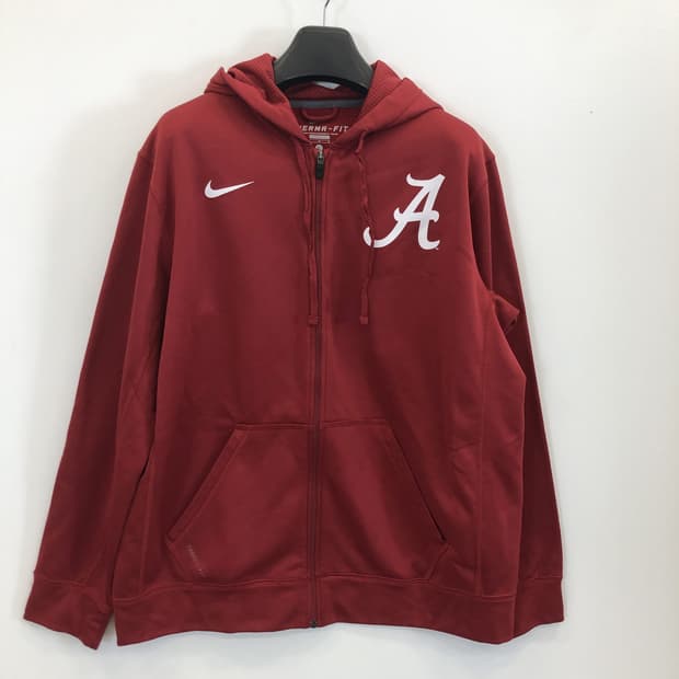나이키 써마핏 앨라베마 크림슨 후드집업 100-105 