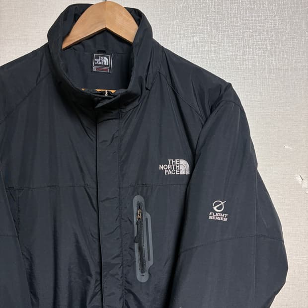 빈티지 노스페이스 경량패딩 블랙 L