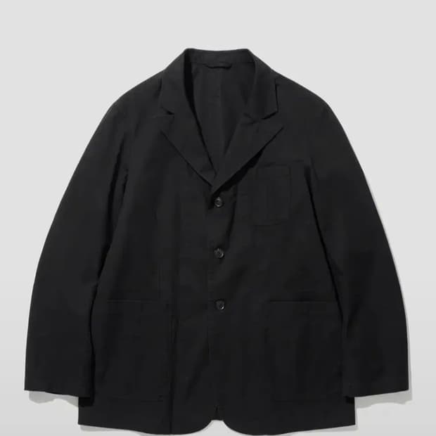 셔터 VTG 워시드 블레이저 블랙 M