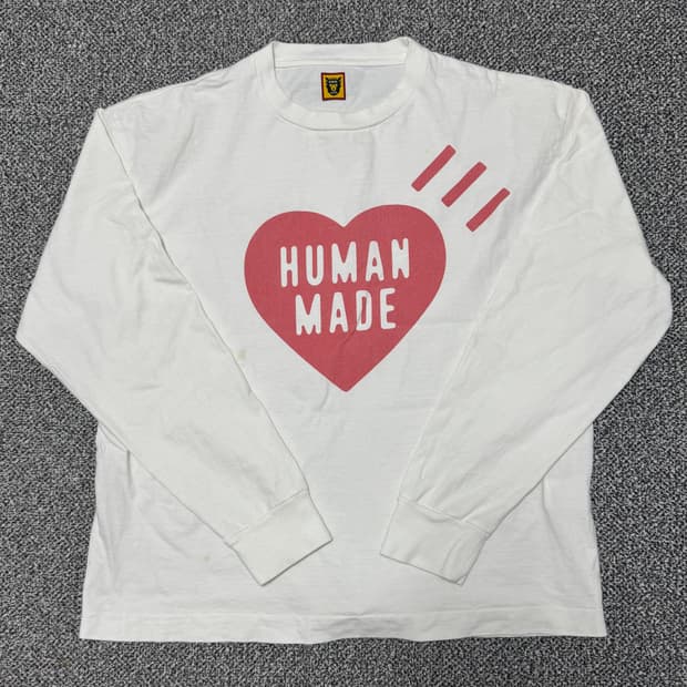 휴먼 메이드 롱슬리브 티셔츠