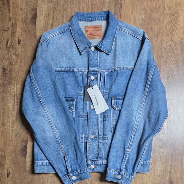 아웃스탠딩 셀비지 데님 자켓 2세대 L.BlUE