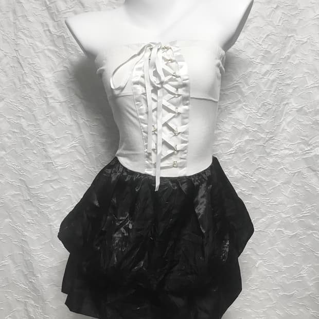 빈티지 lip service 립서비스 갸루 코르셋 탑 원피스