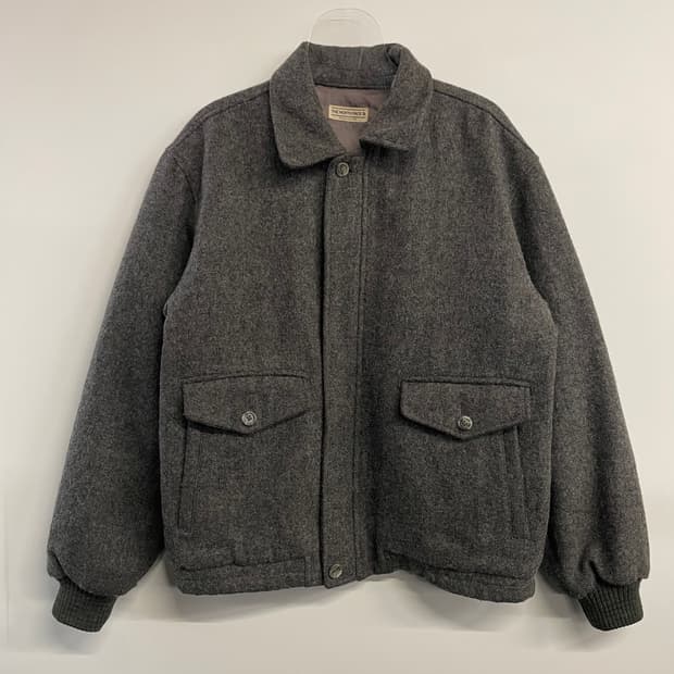 90s 노스페이스 울 블루종 자켓