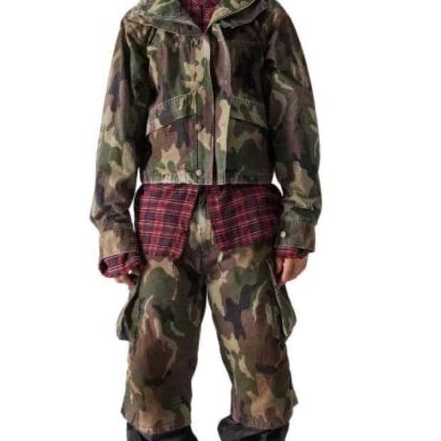 424 카모 버뮤다팬츠