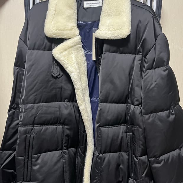 오디너리피플 무스탕 롱패딩 사이즈 FREE