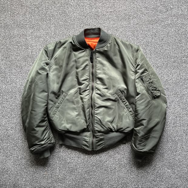 60s 오리지널 MA-1 자켓 XL 데드스탁