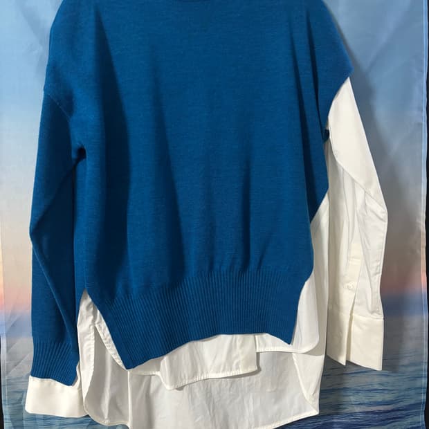 enfold 엔폴드 도킹니트셔츠