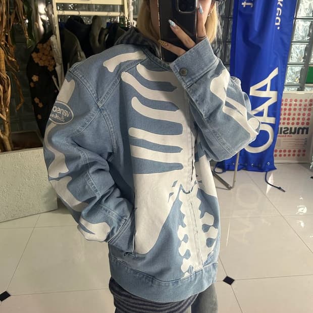 BONE RIDER DENIM JACKET 데님 재킷 RZV-2505