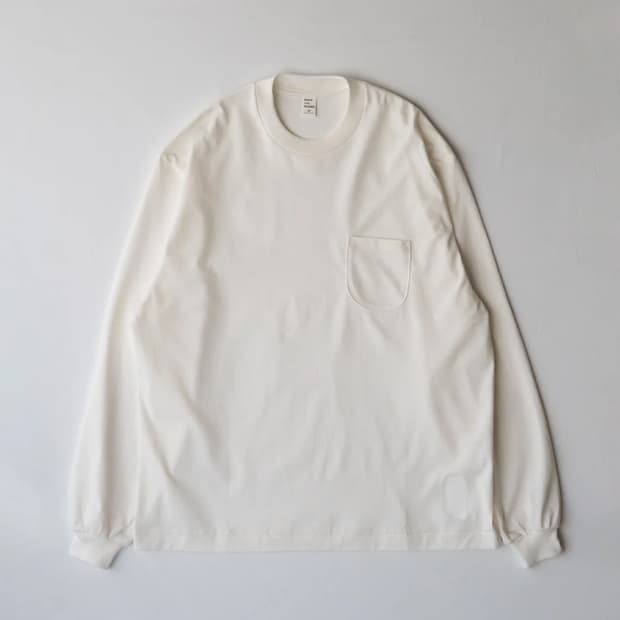 엔즈앤드민즈 ends and means L/S Tee CH한정 L사이즈