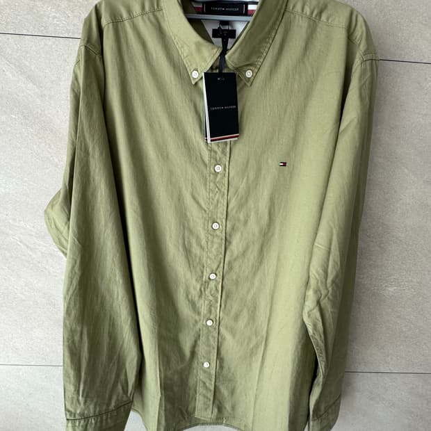 타미힐피거 셔츠 L 새제품