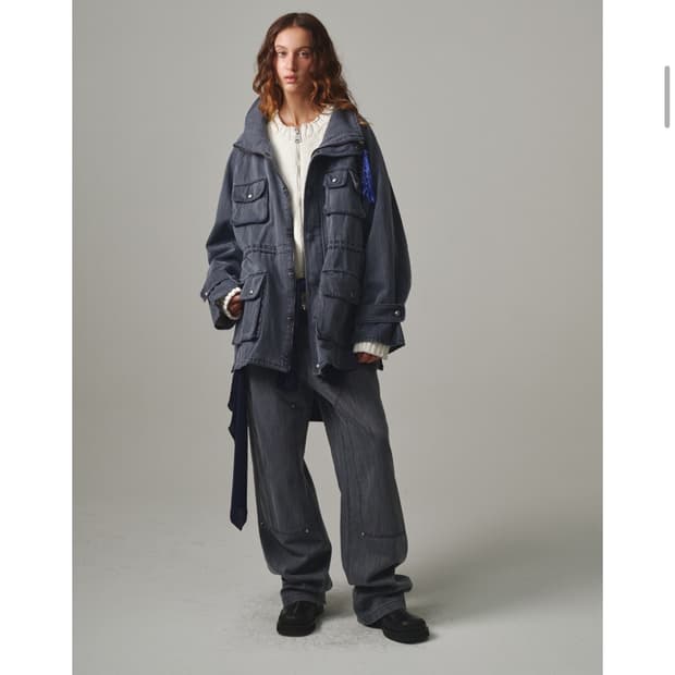 문선 자켓 네이비 S