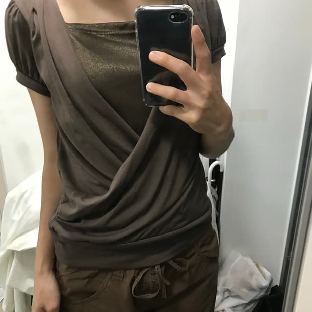 빈티지 랩 셔링반팔T