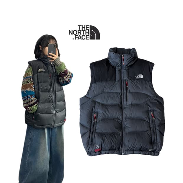 노스페이스 XXL 700 써밋시리즈 구스다운 조끼패딩