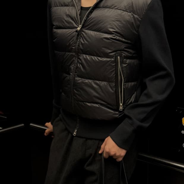 루반트 니트 패딩