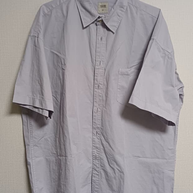 어나더오피스 Huge Garment Shirt 00사이즈
