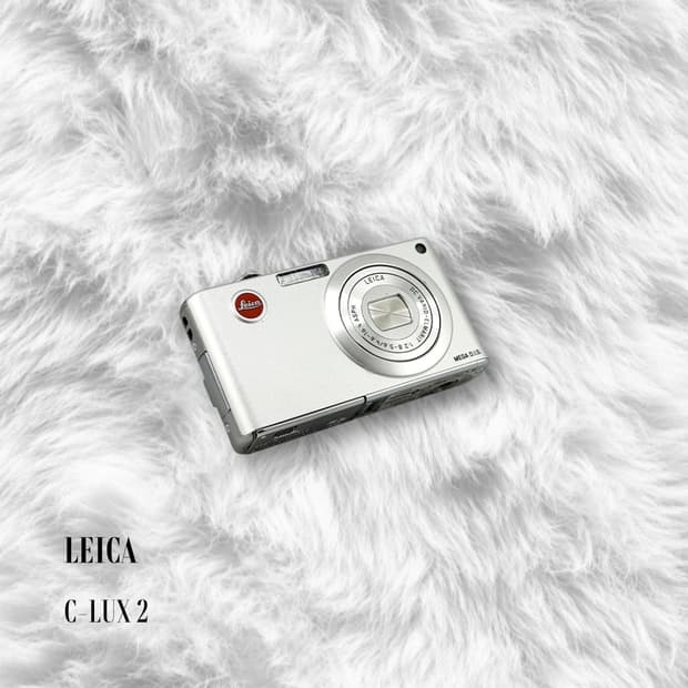 [Leica 감성] 라이카 C-LUX 2 실버 레트로 디지털 카메라