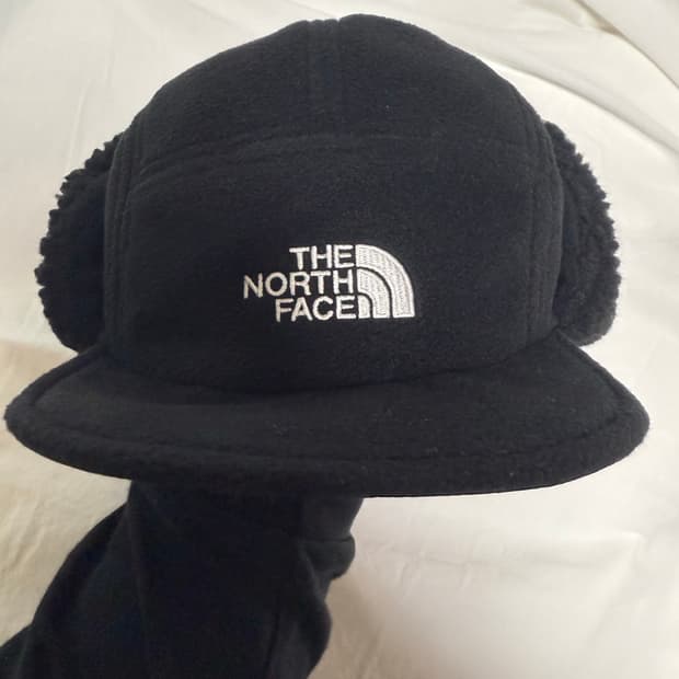 노스페이스 플리스 이어머프 캡 EX 블랙