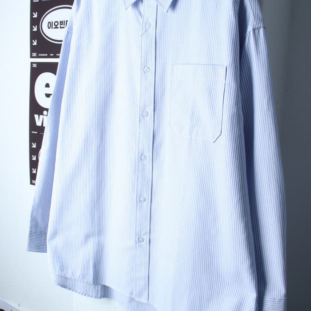 (L-XL) 언탭드 스튜디오 셔츠 남방 새상품 스트라이프-H32634