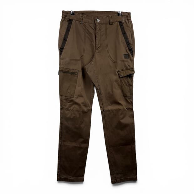 (F) K2 코튼 카고 팬츠 브라운