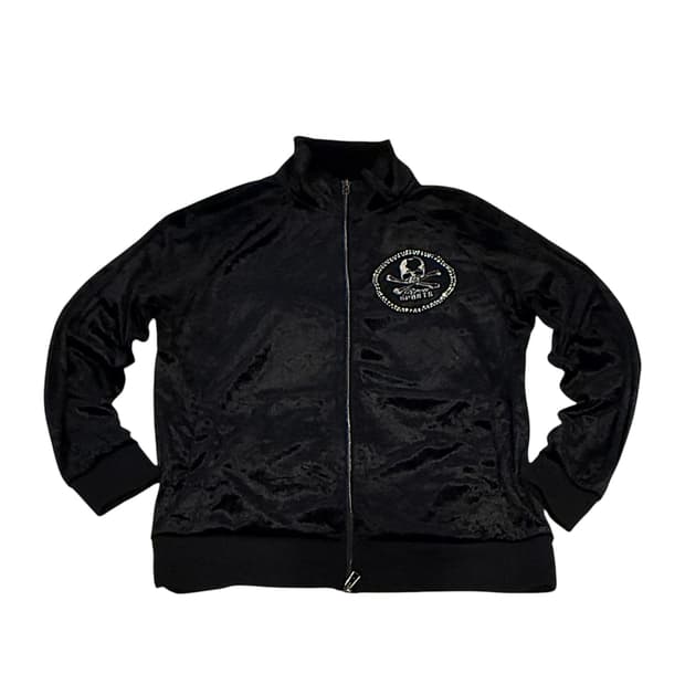 ROEN SPORTS VELVET ZIP-UP