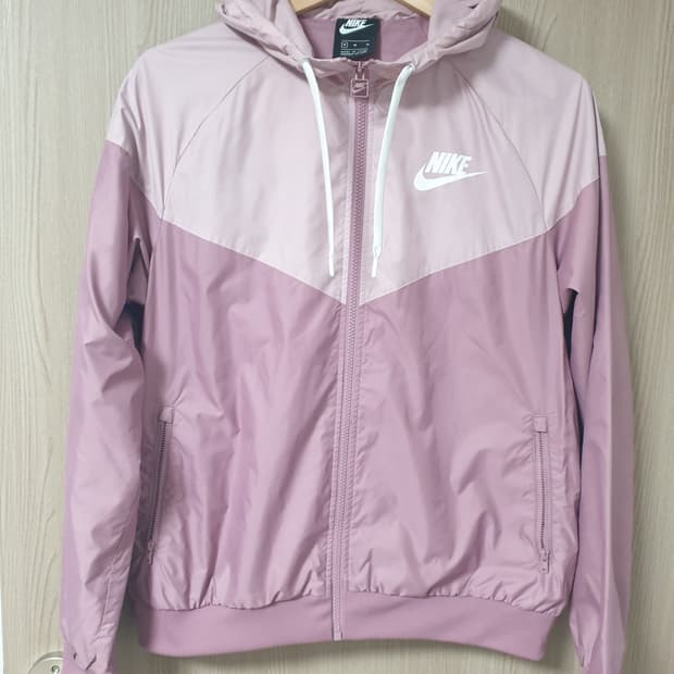 나이키 윈드러너자켓 여성 m 라벤더