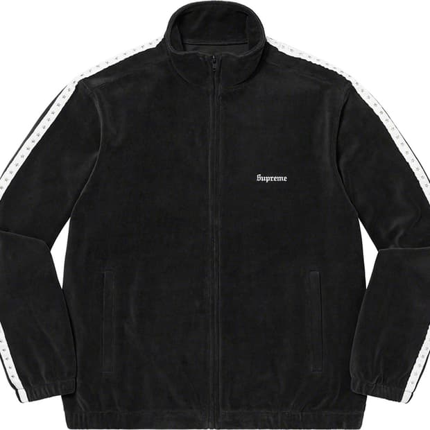 슈프림 FW22 벨루어 트랙자켓