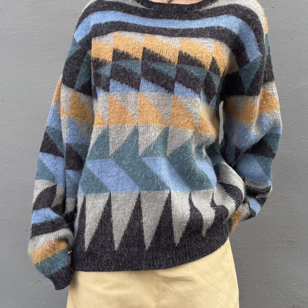 일본빈티지 toc toc way 니트 스웨터