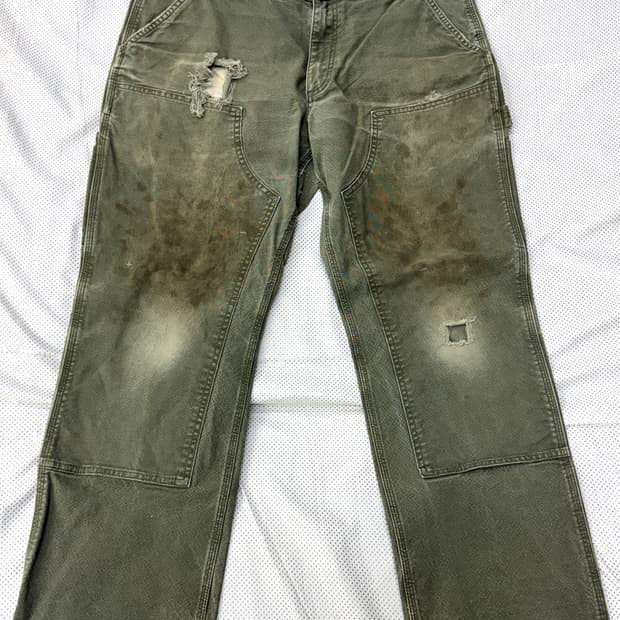 칼하트 더블니 mos컬러 36사이즈