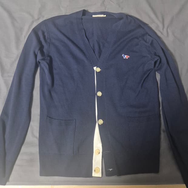 메종키츠네 가디건