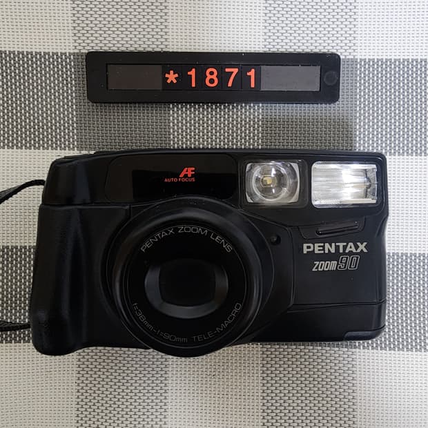 펜탁스 줌 90 데이터백 필름카메라