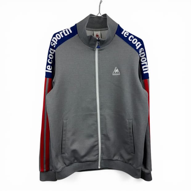 (L) 르꼬끄 트랙탑 져지 그레이