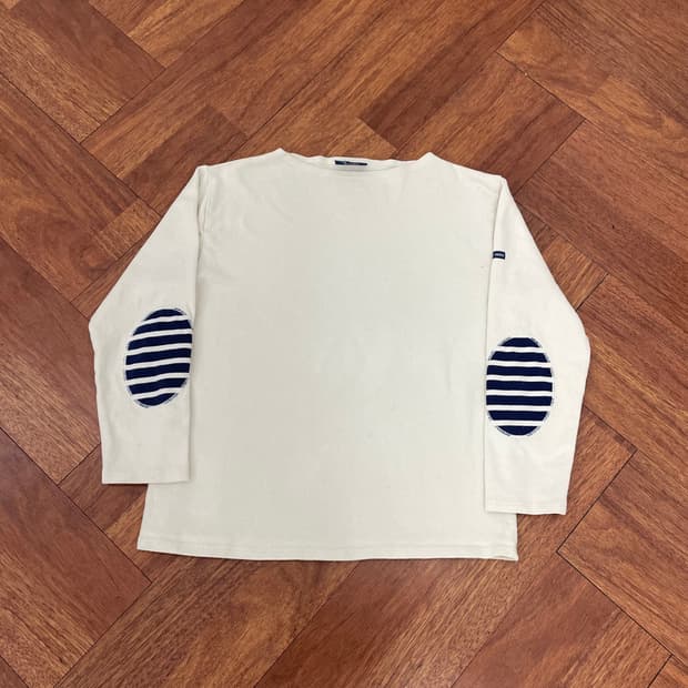 여성 세인트제임스 엘보패치 티셔츠