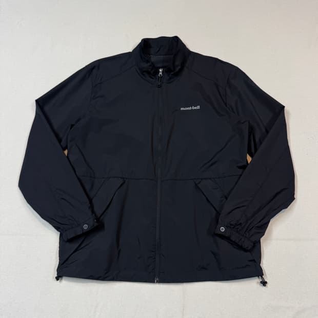 L) 몽벨 바람막이 블랙 얇은 두께감
